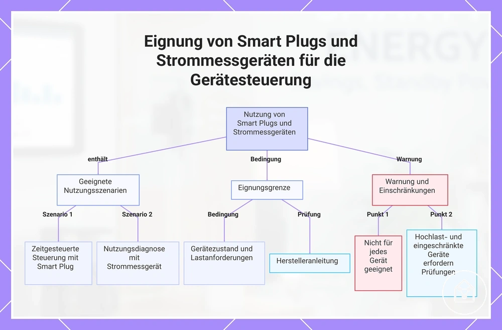 Eignung von Smart Plugs und Strommessgeräten für die Gerätesteuerung
