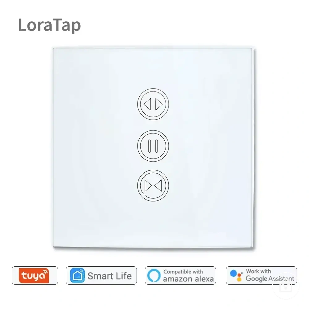 Smart curtain and blinds switch for roller shutter motor control
