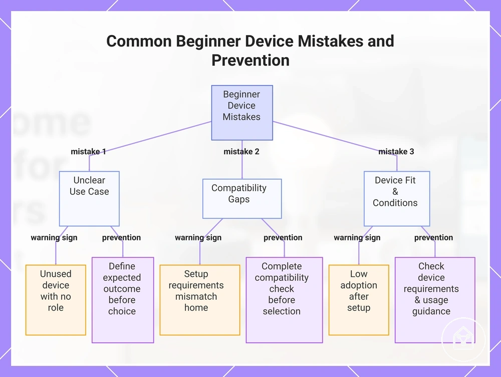 Common Beginner Device Mistakes and Prevention