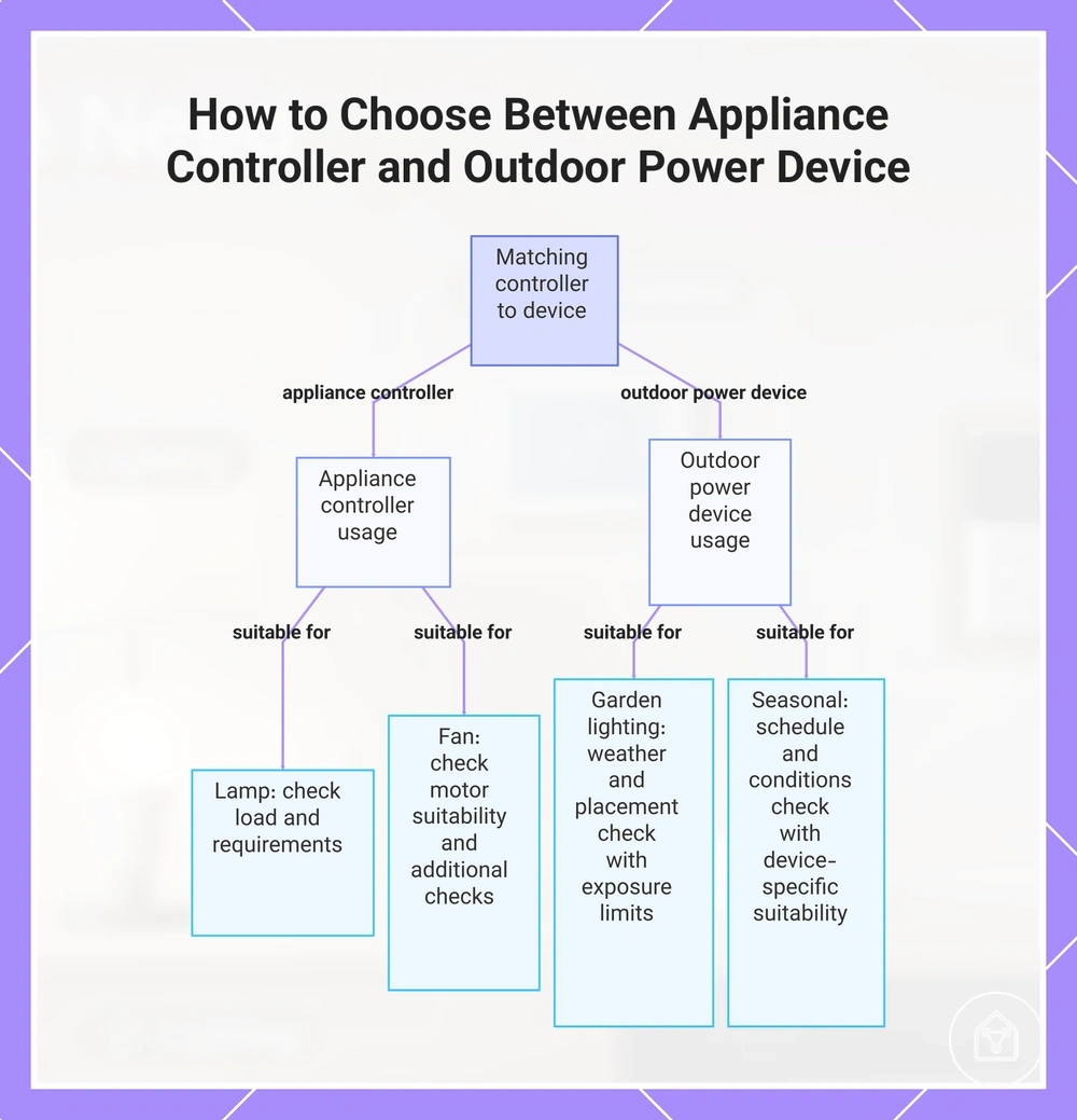 How to Choose Between Appliance Controller and Outdoor Power Device