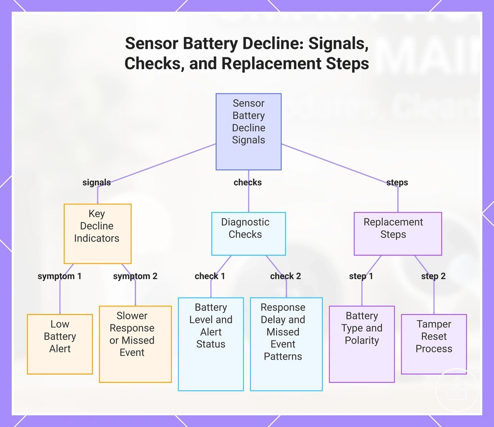 Sensor Battery Decline: Signals, Checks, and Replacement Steps