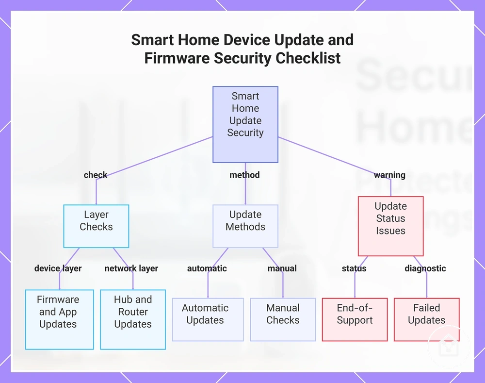 Smart Home Device Update and Firmware Security Checklist