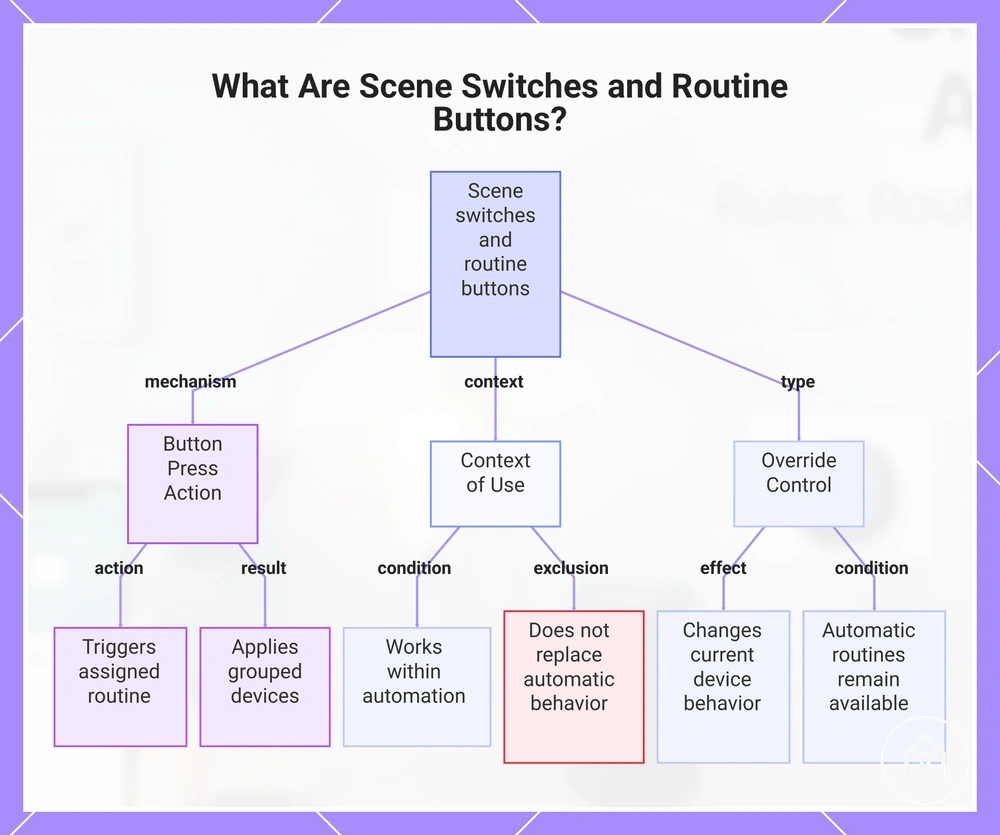 What Are Scene Switches and Routine Buttons?