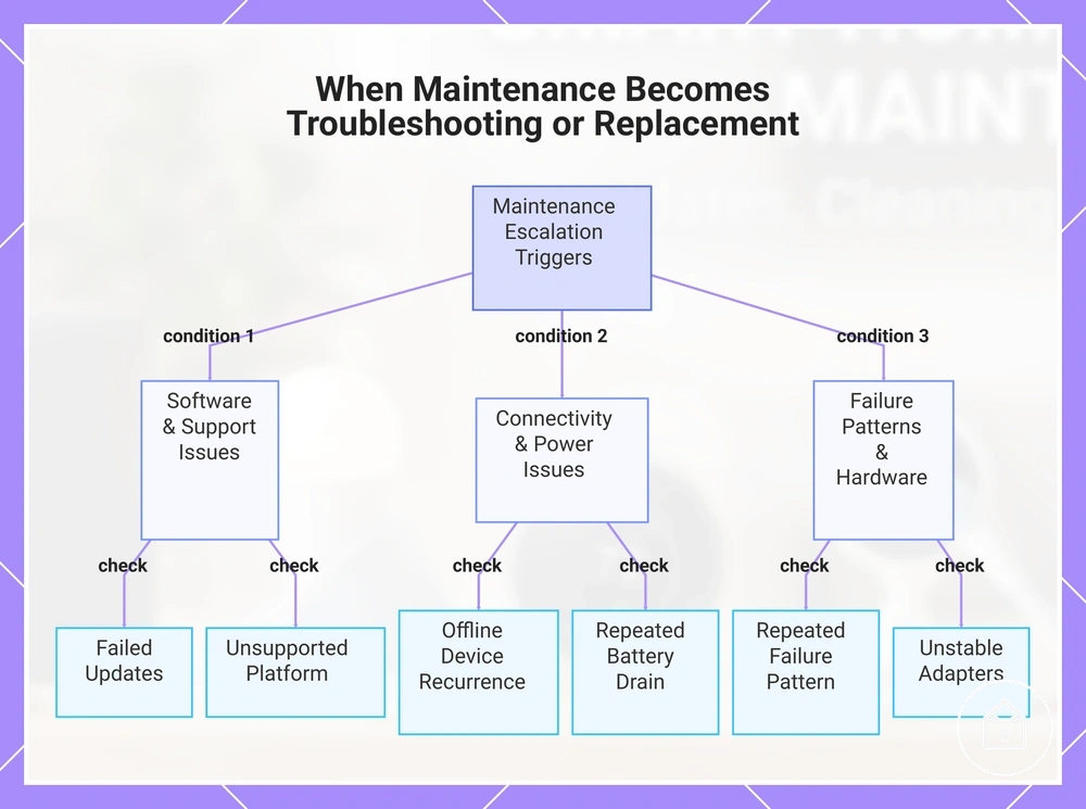 When Maintenance Becomes Troubleshooting or Replacement