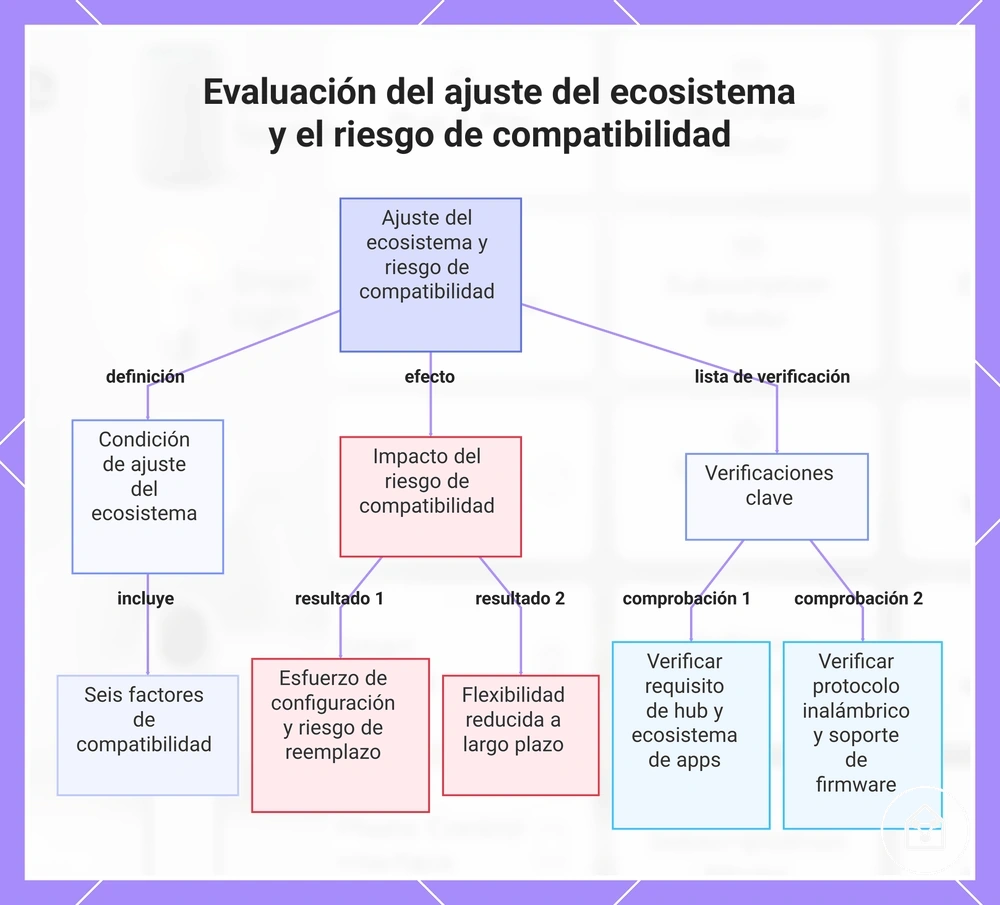 Evaluación del ajuste del ecosistema y el riesgo de compatibilidad