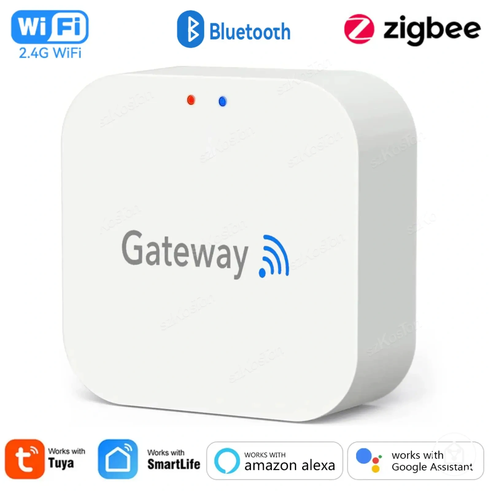 Gateway multimodo para casa inteligente com Zigbee, WiFi e Bluetooth mesh