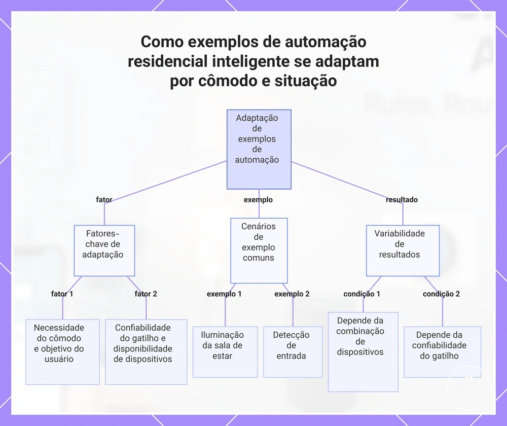 Como exemplos de automação residencial inteligente se adaptam por cômodo e situação