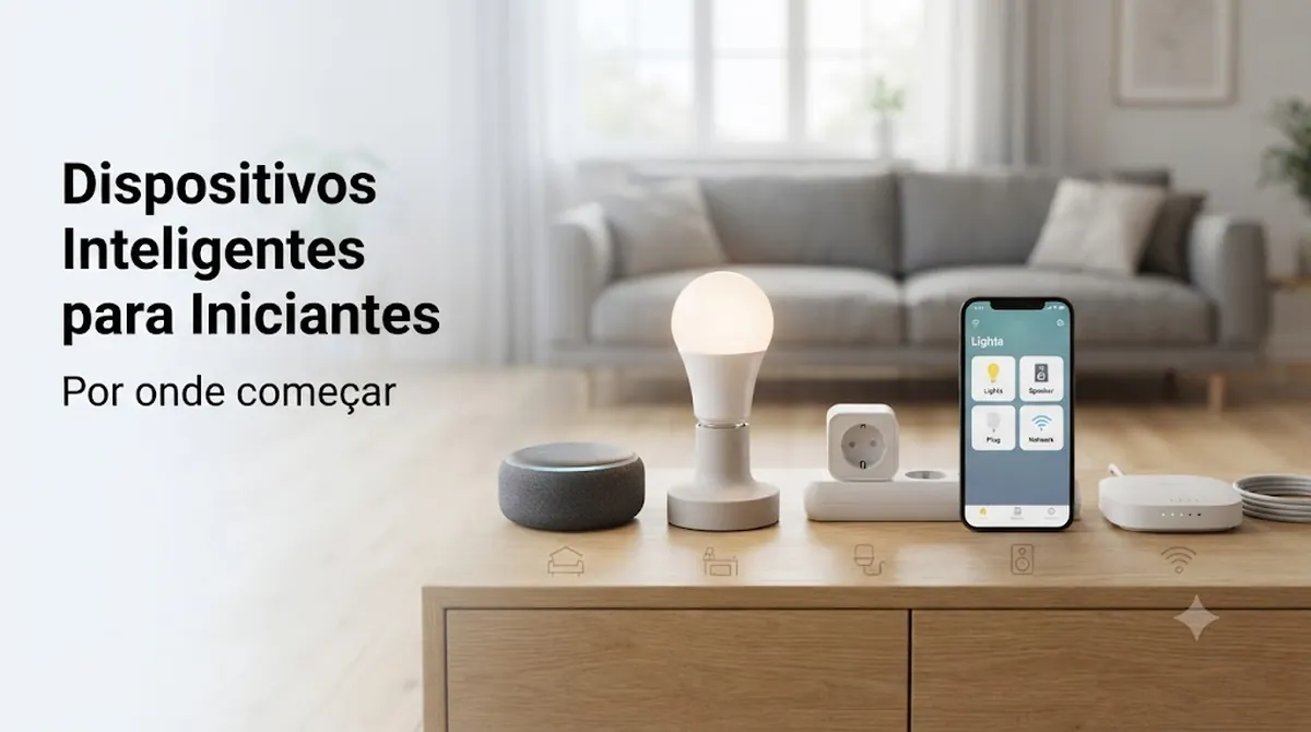 Dispositivos simples de casa inteligente para uma primeira instalação doméstica