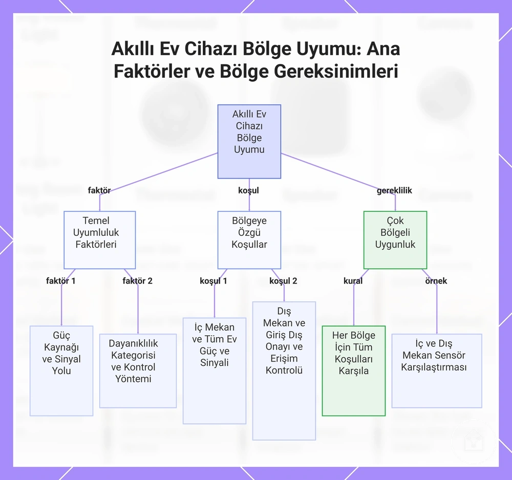 Akıllı Ev Cihazı Bölge Uyumu: Ana Faktörler ve Bölge Gereksinimleri