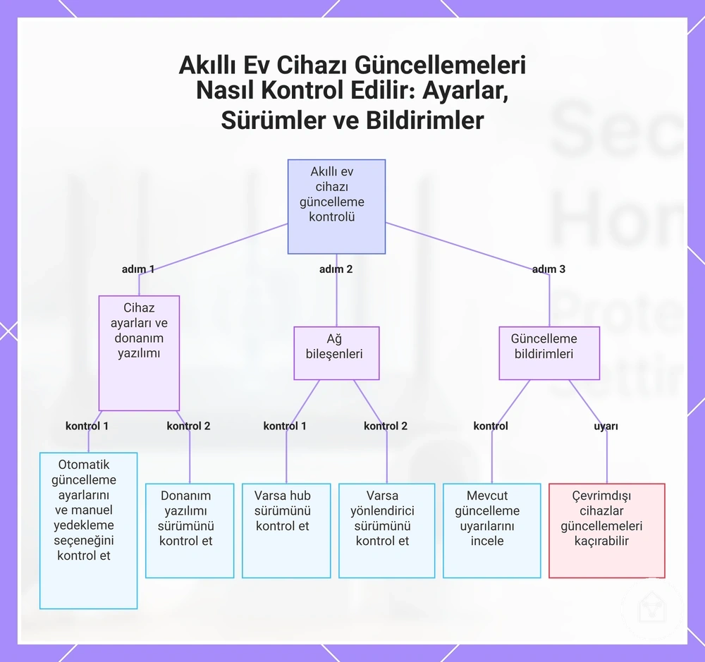Akıllı Ev Cihazı Güncellemeleri Nasıl Kontrol Edilir: Ayarlar, Sürümler ve Bildirimler