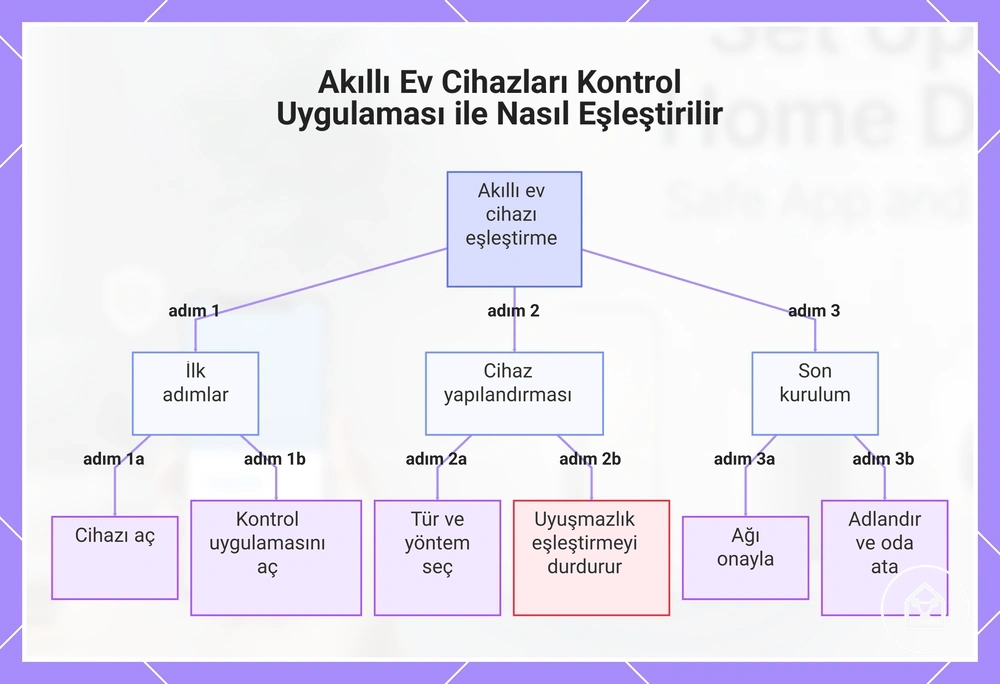 Akıllı Ev Cihazları Kontrol Uygulaması ile Nasıl Eşleştirilir