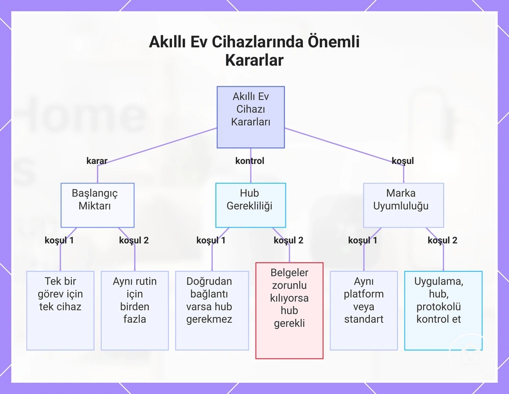 Akıllı Ev Cihazlarında Önemli Kararlar