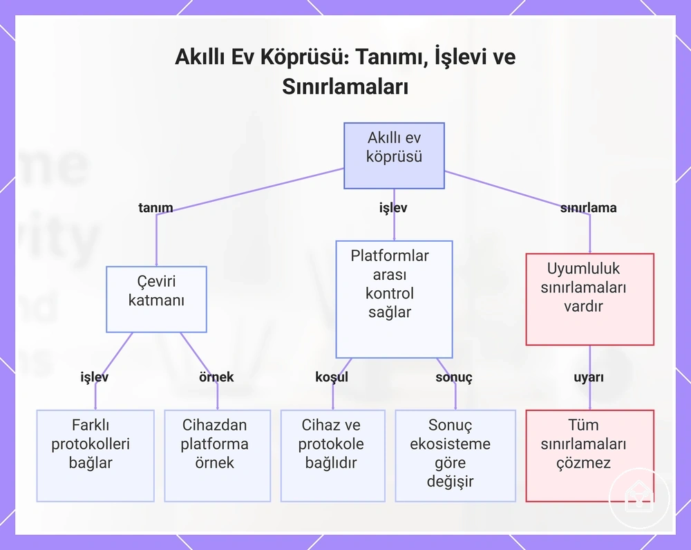 Akıllı Ev Köprüsü: Tanımı, İşlevi ve Sınırlamaları