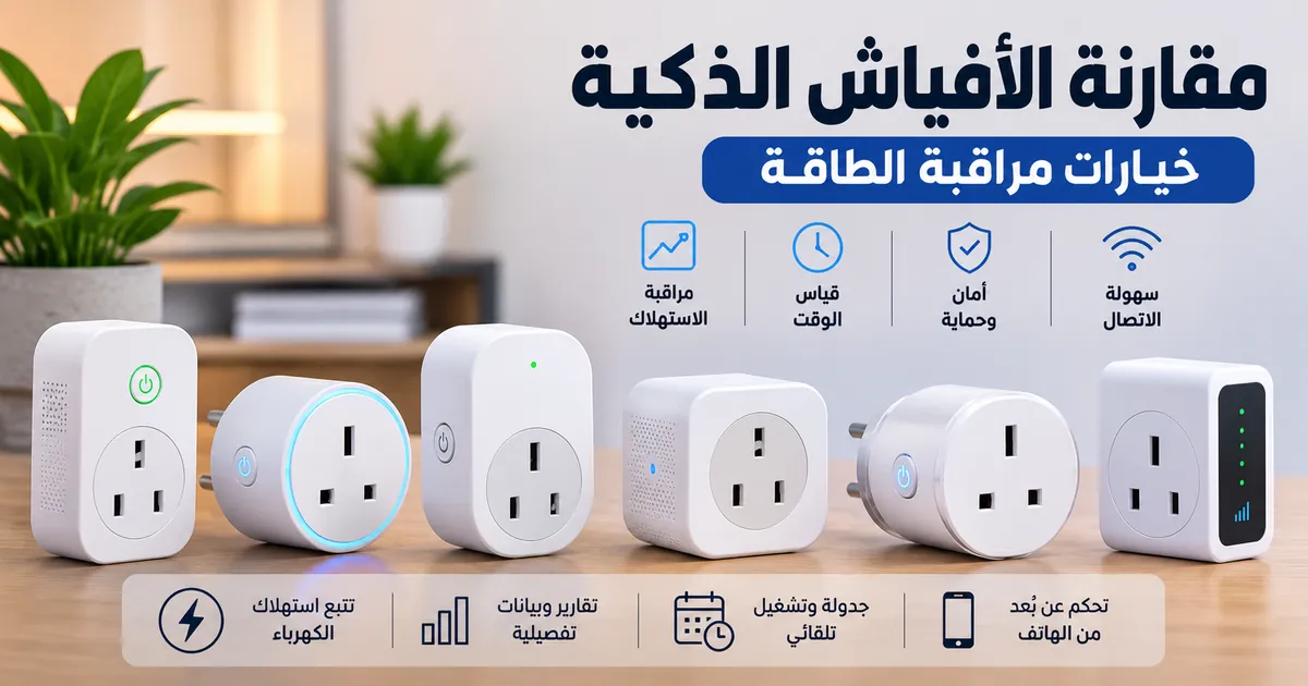 عدة أفياش ذكية لمراقبة الطاقة مرتبة للمقارنة قبل الشراء