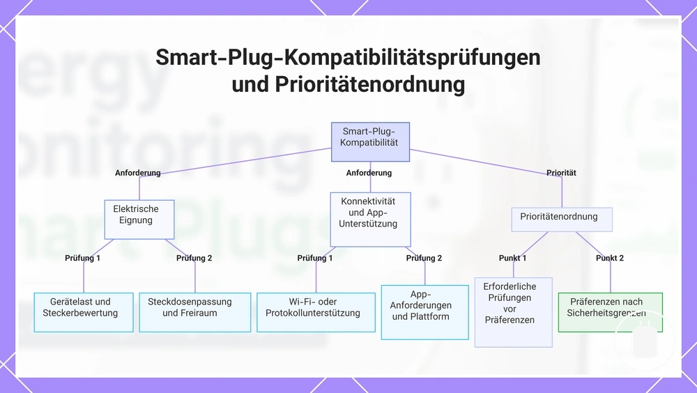 Smart-Plug-Kompatibilitätsprüfungen und Prioritätenordnung