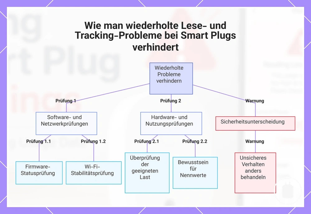 Wie man wiederholte Lese- und Tracking-Probleme bei Smart Plugs verhindert