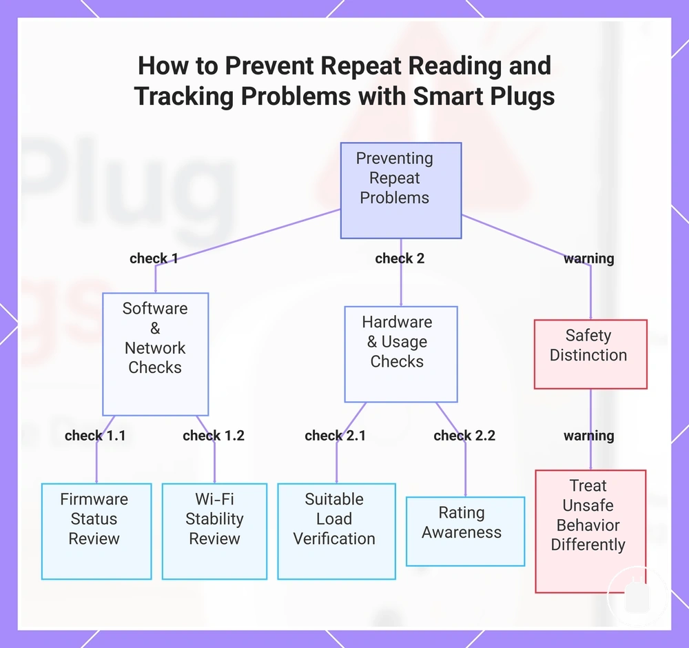 How to Prevent Repeat Reading and Tracking Problems with Smart Plugs