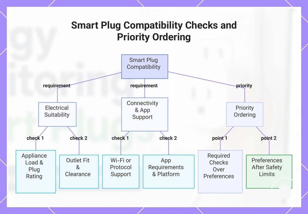 Smart Plug Compatibility Checks and Priority Ordering
