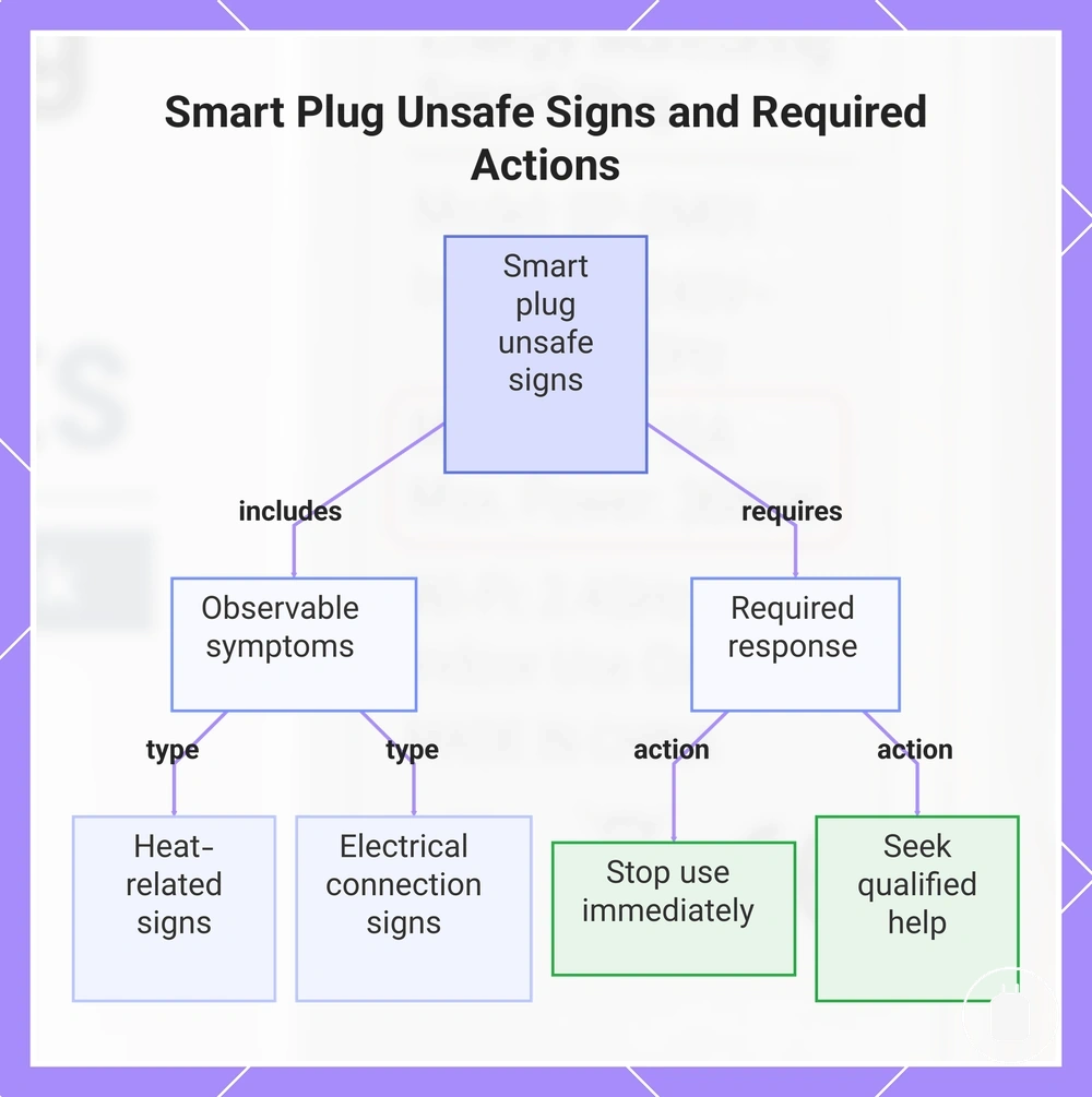 Smart Plug Unsafe Signs and Required Actions