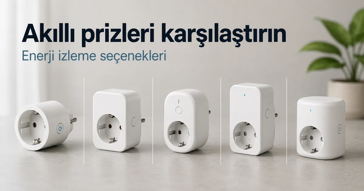 Satın alma öncesi karşılaştırma için sıralanmış enerji izleme özellikli akıllı prizler
